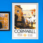 Authentic Vintage Travel Advert For Cornwall, thumbnail 2 of 8
