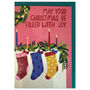 'May Your Christmas Be Filled With Joy' Christmas Card, thumbnail 1 of 2