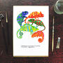 Camouflage Of Chameleons Art Print, thumbnail 2 of 8