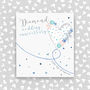 Diamond Wedding Anniversary Card Heart Design, thumbnail 1 of 3