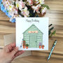 Personalised Garden Shed Birthday Card, thumbnail 5 of 6