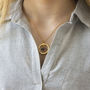 Family Birthstone Halo Necklace, thumbnail 4 of 10