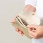 Gold Leather Popper Purse, thumbnail 2 of 5