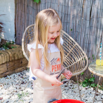 Personalised BBQ Apprentice Kids Apron, 11 of 12