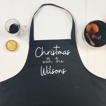 Christmas With The… Personalised Apron, 2 of 8