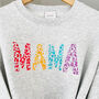 Embroidered 'Mama' Sweater, thumbnail 1 of 3
