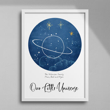 Personalised Family Universe And Stars Print, 7 of 7