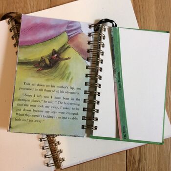'Tom Thumb' Upcycled Notebook, 4 of 4