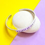 Personalised Always By My Side Pet Memory Jewellery Bangle, thumbnail 3 of 4