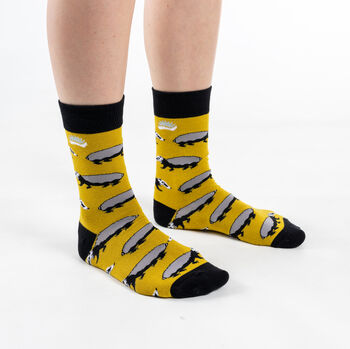 Bamboo Socks | Badger Socks | Wildlife Socks | Eco, 2 of 3