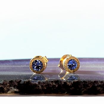Tanzanite Rose Gold December Birthstone Necklace, 6 of 8
