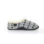 Millie Grey Heart Women's Slippers Indoor/Garden Shoes, thumbnail 4 of 9