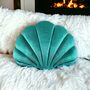 Soft Velvet Shell Shape Cushions, thumbnail 8 of 11