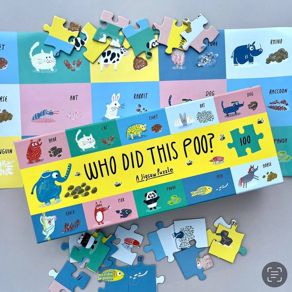 Who Did This Poo? Jigsaw Puzzle, 1 of 4
