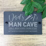 Personalised Tools Dad's Man Cave Slate Wall Sign 25 X 15cm, thumbnail 1 of 8