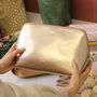 Personalised Metallic Christmas Wash Bag, thumbnail 4 of 5