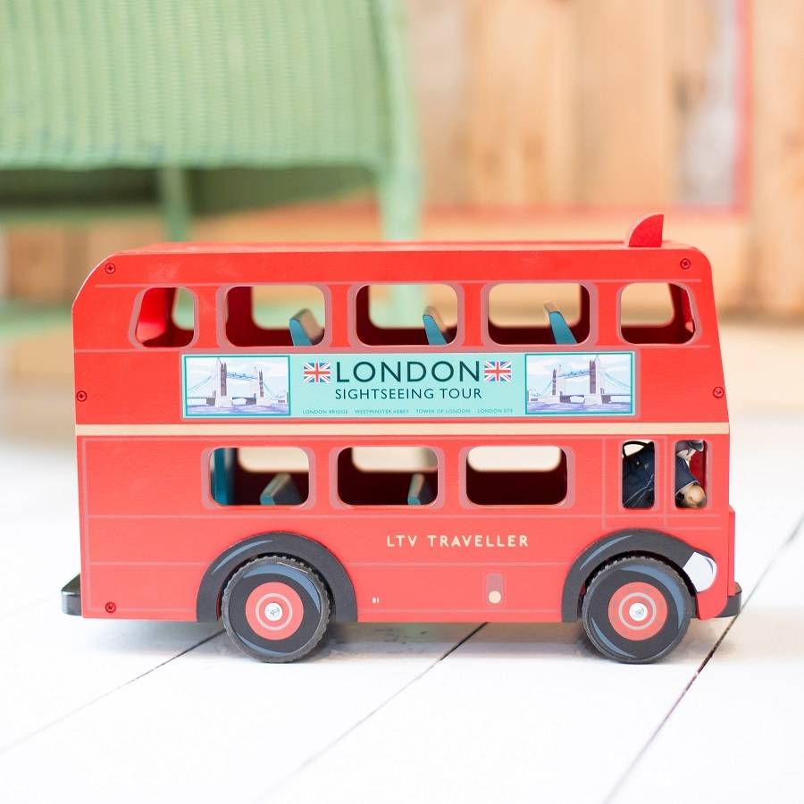 personalised toy bus