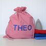 Personalised Gingham Laundry Bag, thumbnail 2 of 5
