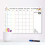 Personalised Kids School Planner Wipeable Acrylic Board, thumbnail 2 of 3