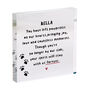 Personalised Pet Memorial Gift Acrylic Block, thumbnail 4 of 4