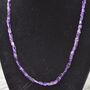 Amethyst Beaded Necklace, thumbnail 7 of 8