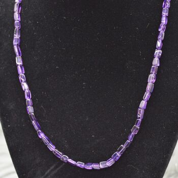 Amethyst Beaded Necklace, 7 of 8