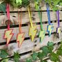 Flash Shape Rainbow Decoration Set, thumbnail 4 of 6