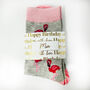 Birthday Flamingo Bamboo Socks With Gold Foil Label And Option To Personalise, thumbnail 8 of 12