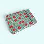 Laptop Or iPad Case | Various Prints Available In Cotton Block Print Quilted Fabrics, thumbnail 1 of 12