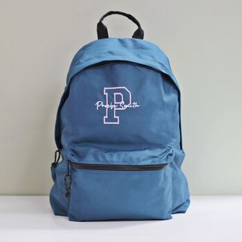 Personalised Recycled Embroidered Backpack, 5 of 12