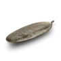 Set Of Two Elongated Brass Leaf Shaped Tray, thumbnail 2 of 2