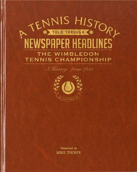 Personalised Wimbledon Tennis Gift Book, 8 of 10