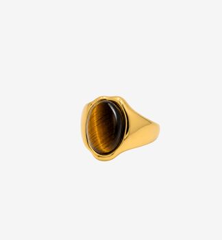 Nekomeishi Tigers Eye Ring, 4 of 5