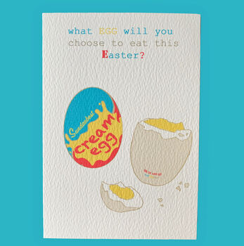 Contemporary Easter Eggs Card, 2 of 2