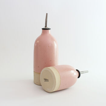 Pale Pink Ceramic Oil Pourer Stone, 4 of 4