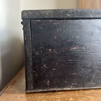 Vintage Wooden First Aid Medical Box, 7 of 8