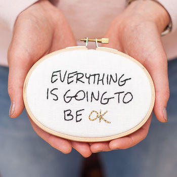 Everything Is Going To Be Ok Mini Motivator Craft Kit, 3 of 6