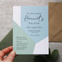 Baby Shower Invitations Printed And Personalised With Envelopes, thumbnail 8 of 11