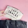 Funny Personalised Hangry, Snack Bag, thumbnail 1 of 5