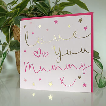 Starlight Love You Mummy Card, 2 of 2