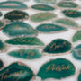 Calligraphy Agate Place Setting In Green, thumbnail 3 of 3