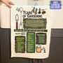 40 Years Of Gardening 40th Birthday Gift Tea Towel, thumbnail 2 of 6