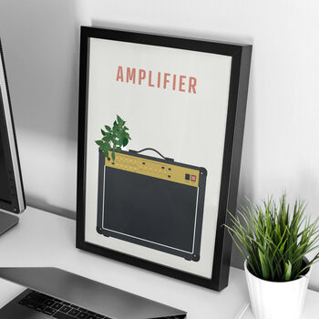 Guitar Amplifier Print | Marshall Amp Poster, 3 of 8