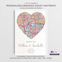 Where We Said I Do Ordnance Survey Explorer Personalised Map Print Wedding Gift, thumbnail 1 of 12