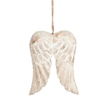 Wooden Angel Wings Decoration, 3 of 3