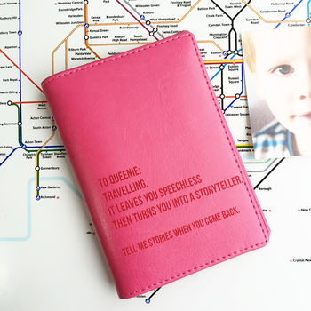 World Destinations Personalised Passport Holder, 7 of 9