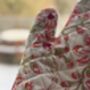 Oven Mitts, Cotton Indian Print, Set Of Two, thumbnail 6 of 11