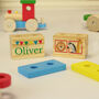 Personalised Name Circus Wooden Toy Train, thumbnail 3 of 7