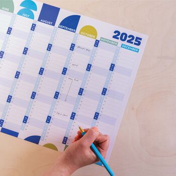 2025 Year Wall Planner | Landscape | Cobalt Muse, 2 of 5