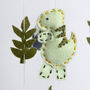 Dinosaur Mobile Beginner Felt Craft Kit, thumbnail 3 of 6